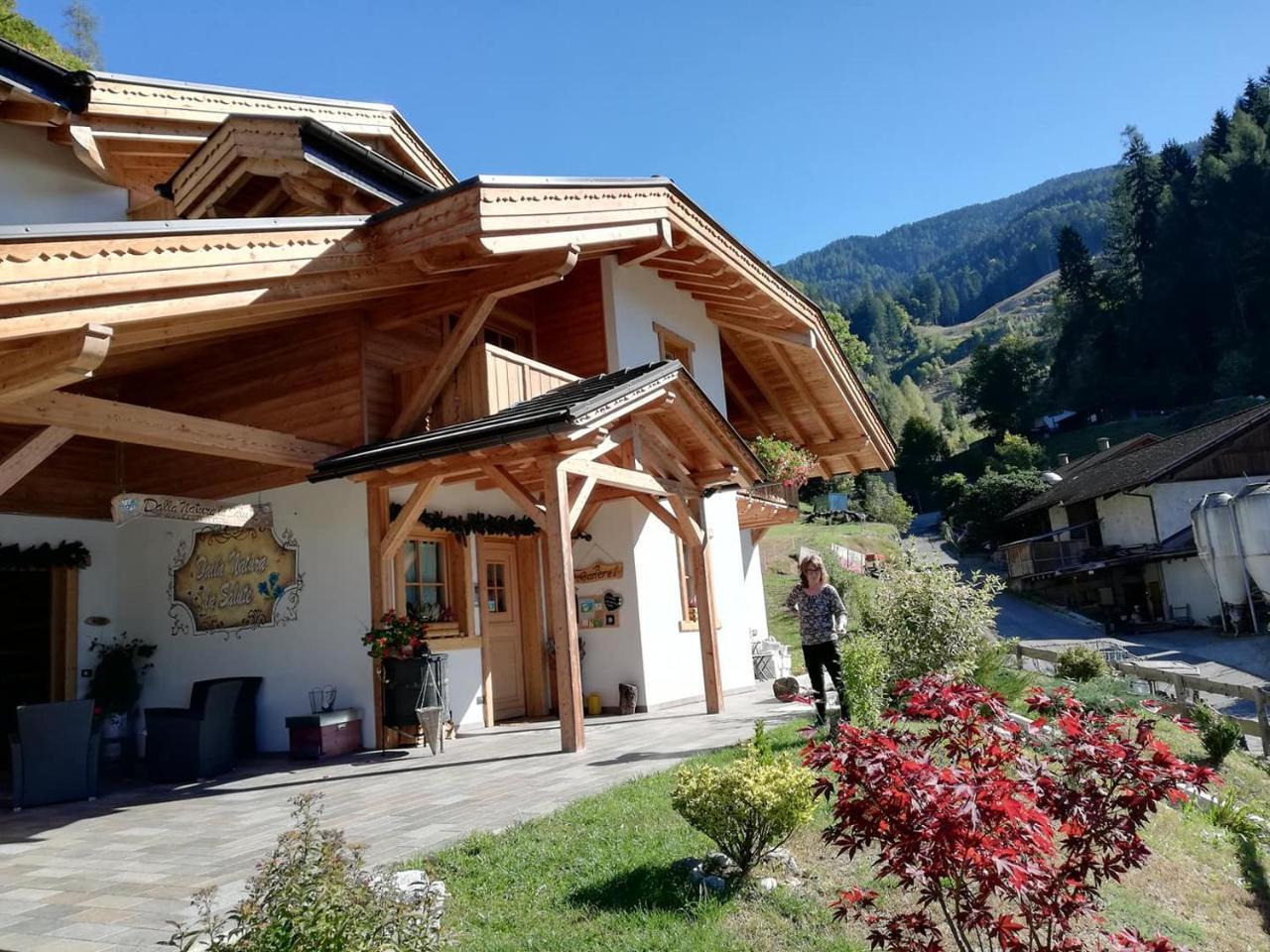 Agriturismo Dalla Natura La Salute Giustino Eksteriør billede